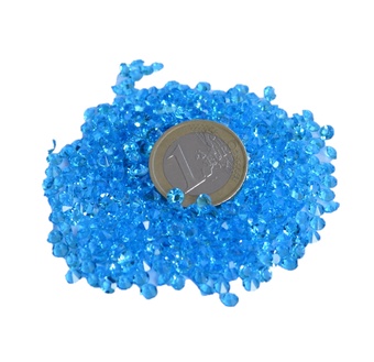 Kristall-Diamanten 4 mm Aquamarine SS16