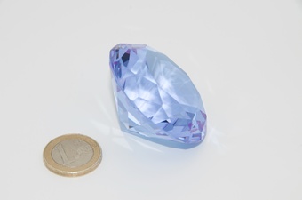 Kristall-Diamanten Flieder 7 cm