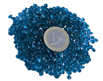 Kristall-Diamanten 4 mm Capri Blue SS16