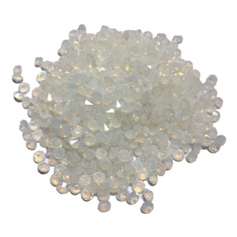 Kristall-Diamanten 4 mm Weiß opal SS16