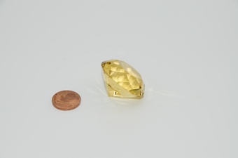 Kristall-Diamanten Gelb 3 cm